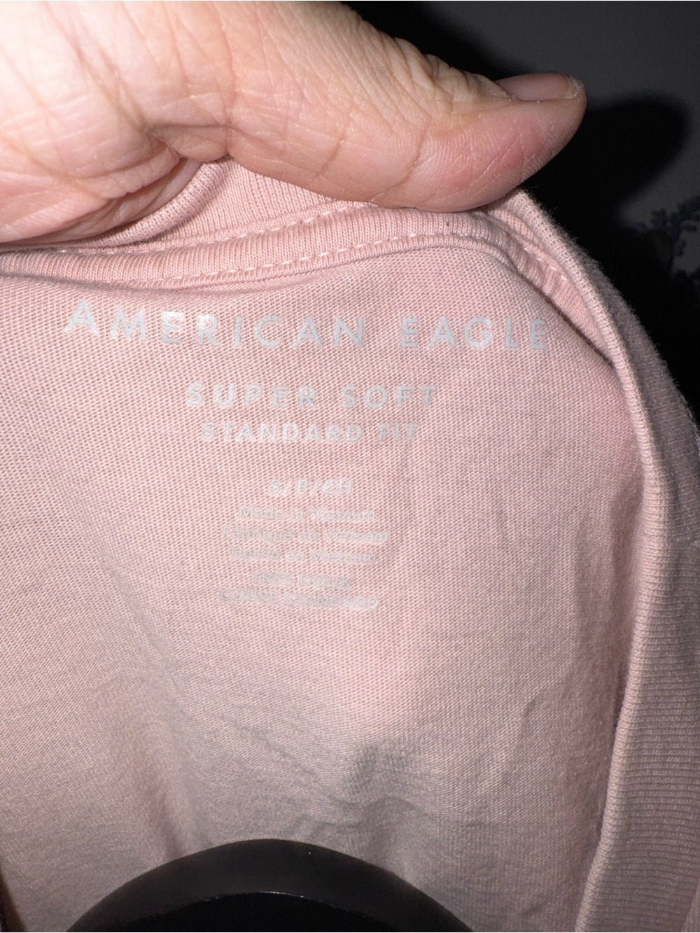 American Eagle Outfitters Dusty Rose Photo-Block Graphic Tee - Picture 5 of 7